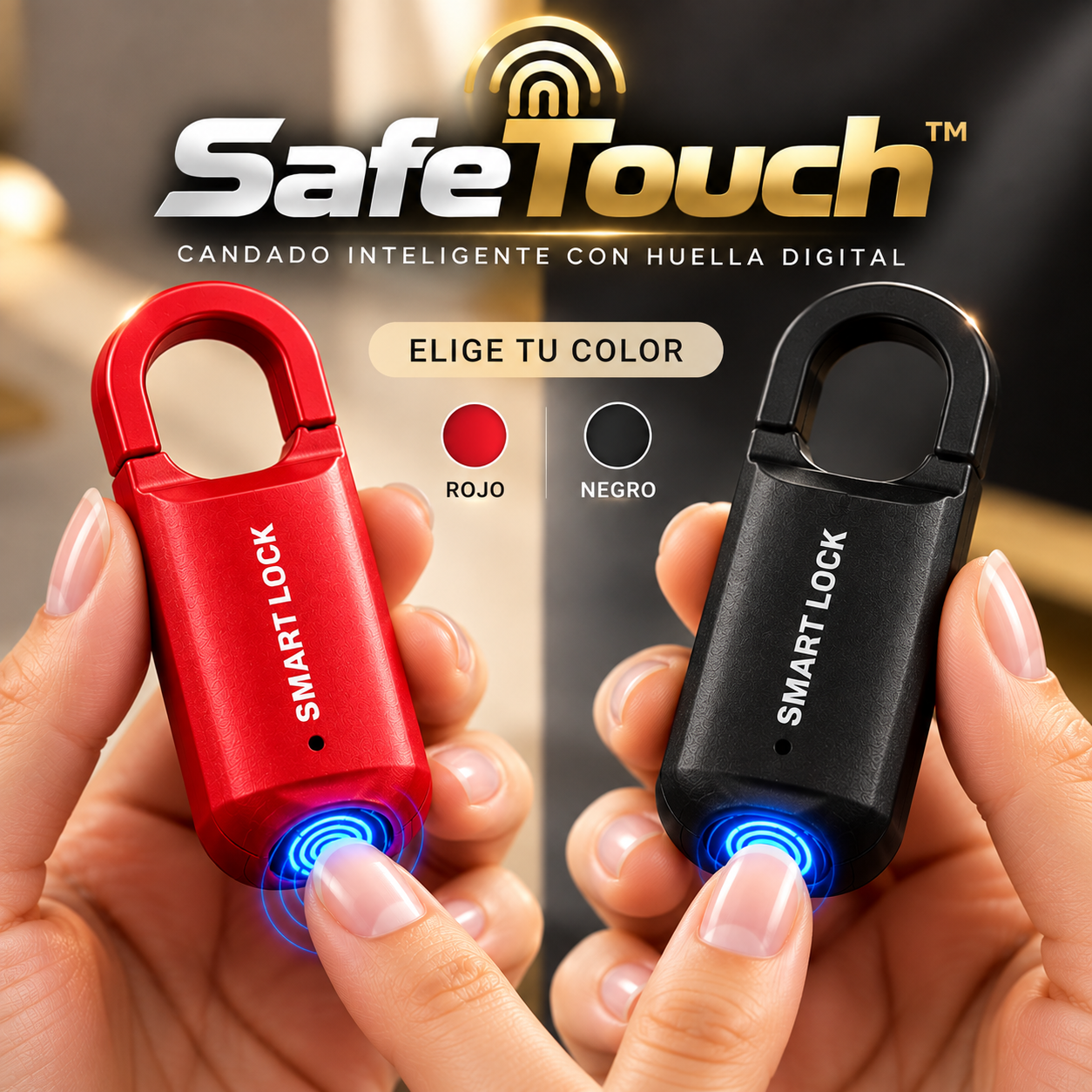 Llavero candado Safetouch